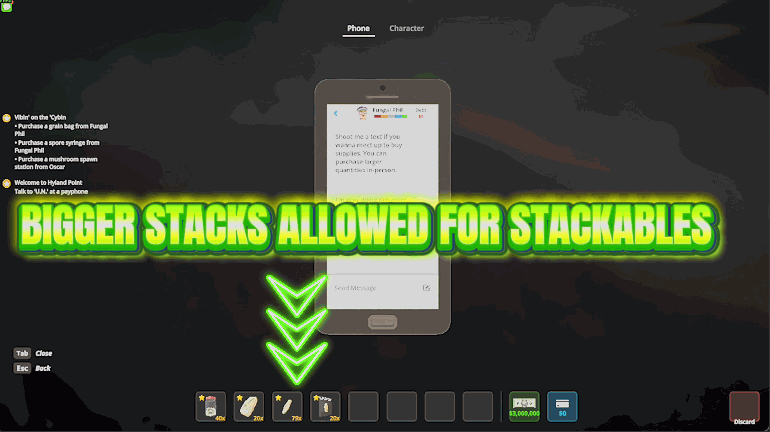 Schedule I — Stack Attack (Bigger Stacks)
